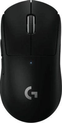 Мышь Logitech G Pro X Superlight 2, игровая, оптическая, беспроводная, USB, черный [910-006634]