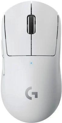 Мышь Logitech G Pro X Superlight 2, игровая, оптическая, беспроводная, USB, белый [910-006642] - фото 1 - id-p226650274