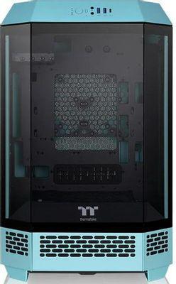 Корпус miniITX Thermaltake The Tower 300 Turquoise, Micro-Tower, без БП, голубой [ca-1y4-00sbwn-00]