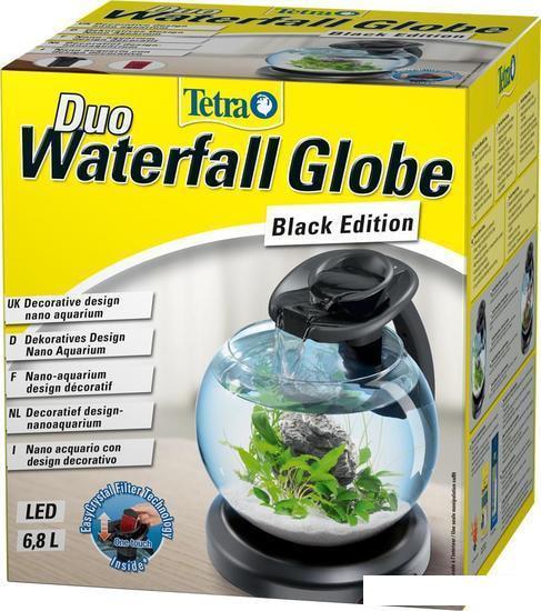 Аквариумный набор Tetra Duo Waterf Globe 6,8 л (черный) - фото 3 - id-p226806494