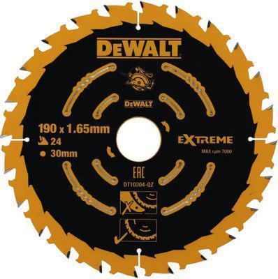 Пильный диск DeWALT DT10304-QZ, по ламинату, ДСП, 190мм, 1мм, 30мм
