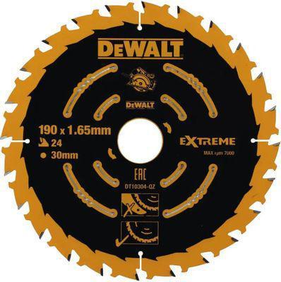 Пильный диск DeWALT DT10304-QZ, по ламинату, ДСП, 190мм, 1мм, 30мм - фото 1 - id-p226758979