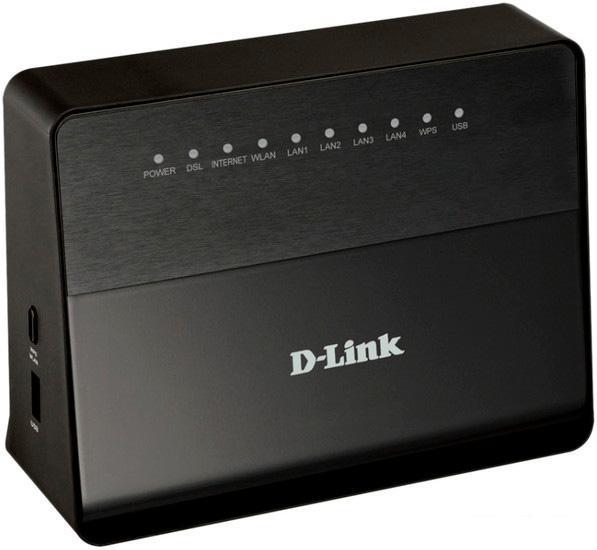 Беспроводной DSL-маршрутизатор D-Link DSL-2740U/RA/U1A