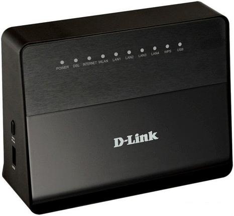 Беспроводной DSL-маршрутизатор D-Link DSL-2740U/RA/U1A, фото 2
