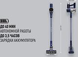 Вертикальный пылесос (handstick) Polaris PVCS 4090 Space Sense, 220Вт, темно-синий/серый [022178], фото 2