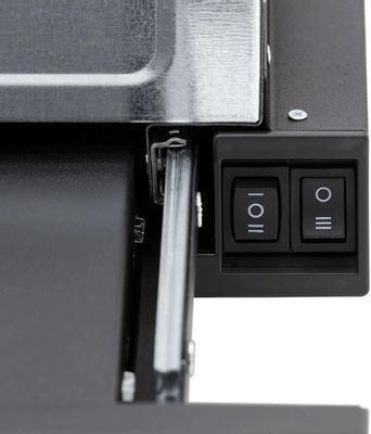 Встраиваемая вытяжка Krona KERRY 600 BLACK PB, управление кнопочное, черный [ка-00007010] - фото 3 - id-p226759015