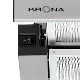 Встраиваемая вытяжка Krona KAMILLA T 500 INOX, управление кнопочное, нержавеющая сталь [ка-00007313], фото 2