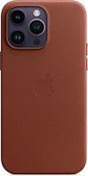 Чехол (клип-кейс) Apple Leather Case with MagSafe A2909, для Apple iPhone 14 Pro Max, коричневый [mppq3zm/a]