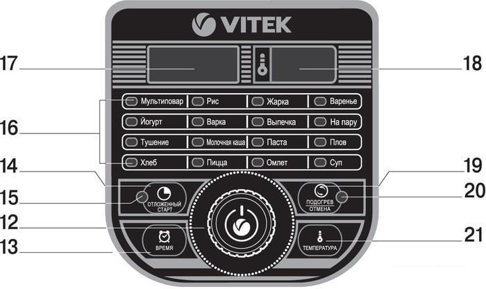 Мультиварка Vitek VT-4282, фото 2