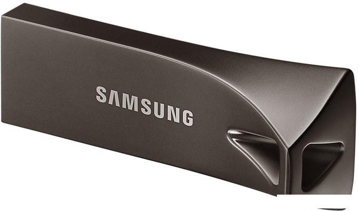 USB Flash Samsung BAR Plus 128GB (титан) - фото 3 - id-p226705065