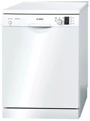 Посудомоечная машина Bosch SMS25GW02E, полноразмерная, напольная, 60см, загрузка 12 комплектов, белая - фото 1 - id-p226075282