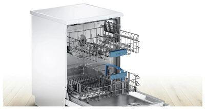 Посудомоечная машина Bosch SMS25GW02E, полноразмерная, напольная, 60см, загрузка 12 комплектов, белая - фото 2 - id-p226075282