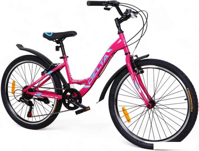Велосипед Delta Butterfly 24 2407 (розовый) - фото 2 - id-p226806577