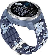 Умные часы HONOR Watch GS Pro (синий камуфляж, нейлон), фото 3