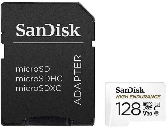 Карта памяти SanDisk High Endurance microSDXC SDSQQNR-128G-GN6IA 128GB (с адаптером), фото 2