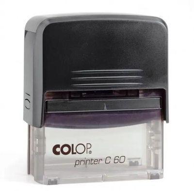 Самонаборный штамп автоматический COLOP Printer 60 Set-F, оттиск 76 х 37 мм, прямоугольный - фото 1 - id-p226075643