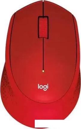 Мышь Logitech M331 Silent Plus (красный), фото 2