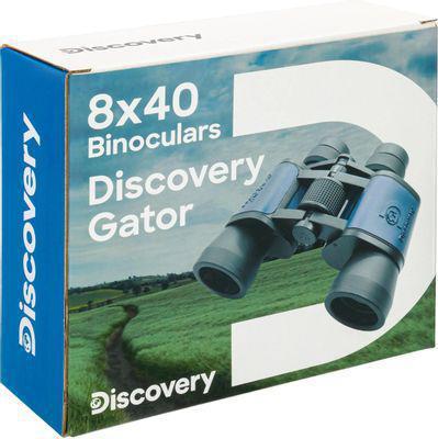 Бинокль DISCOVERY Gator 77915, 8 - 8 x 40, Porro, синий - фото 9 - id-p226075780