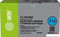 Картридж CACTUS CS-3ED68A (аналог HP 712 3ED68A)