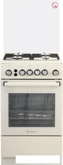 Кухонная плита De luxe 5040.30Г (КР) Ч/Р-013