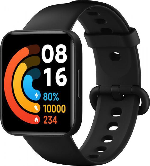 Смарт-часы Xiaomi Poco Watch BHR5725GL, 1.6", черный / черный - фото 4 - id-p226579008