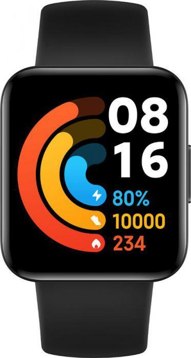 Смарт-часы Xiaomi Poco Watch BHR5725GL, 1.6", черный / черный - фото 6 - id-p226579008