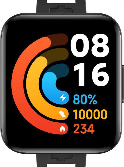 Смарт-часы Xiaomi Poco Watch BHR5725GL, 1.6", черный / черный - фото 7 - id-p226579008