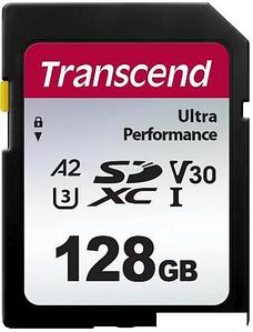 Карта памяти Transcend SDXC 340S TS128GSDC340S 128GB