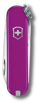 Складной нож Victorinox Classic Tasty Grape, функций: 7, 58мм, коробка картонная [0.6223.52g] - фото 2 - id-p226133794
