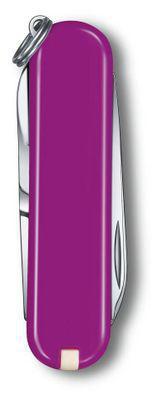 Складной нож Victorinox Classic Tasty Grape, функций: 7, 58мм, коробка картонная [0.6223.52g] - фото 3 - id-p226133794