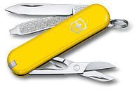 Складной нож Victorinox Classic Sunny Side, функций: 7, 58мм, коробка картонная [0.6223.8g]