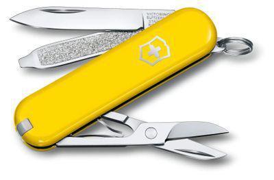 Складной нож Victorinox Classic Sunny Side, функций: 7, 58мм, коробка картонная [0.6223.8g] - фото 1 - id-p226133795