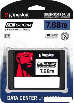 SSD Kingston DC600M 7.68TB SEDC600M/7680G, фото 2