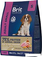 Сухой корм для собак Brit Premium Dog Adult Small курица 3 кг