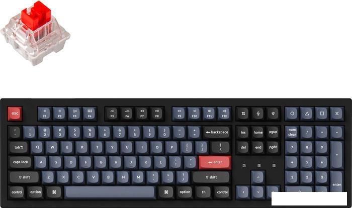 Клавиатура Keychron K10 Pro RGB K10P-H1-RU (Keychron K Pro Red), фото 2