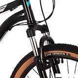 Велосипед Foxx Caiman 24 р.14 2024 (черный), фото 4