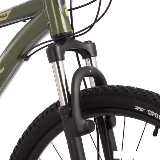 Велосипед Foxx Caiman 27.5 р.20 2024 (зеленый) - фото 4 - id-p226852198