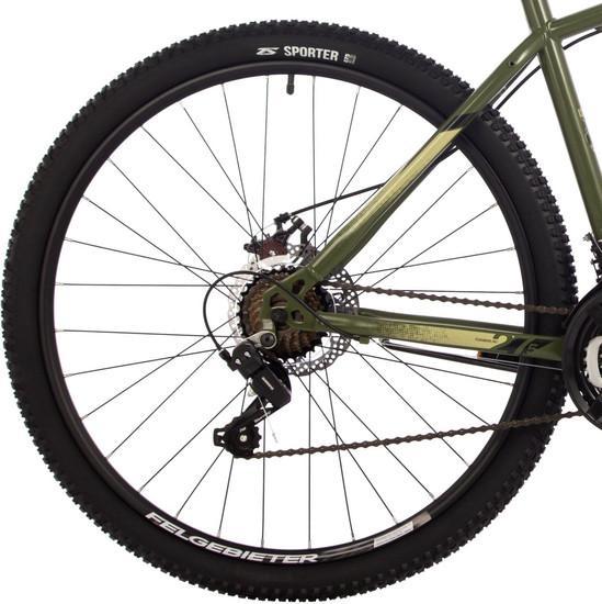 Велосипед Foxx Caiman 27.5 р.20 2024 (зеленый) - фото 5 - id-p226852198