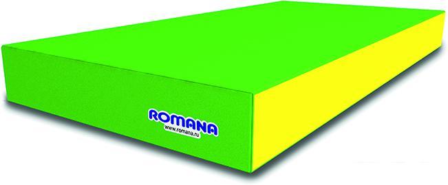 Cпортивный мат Romana 5.000.10 (светло-зеленый/желтый) - фото 1 - id-p226580536