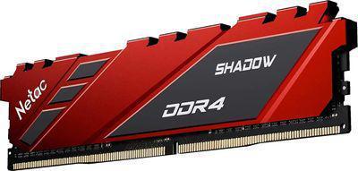 Оперативная память NETAC Shadow NTSDD4P32SP-16R DDR4 - 1x 16ГБ 3200МГц, DIMM, Red, Ret - фото 3 - id-p226205062