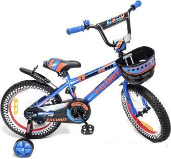 Детский велосипед Favorit Sport SPT-16 (синий) - фото 1 - id-p226205937