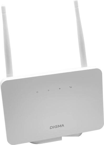 4G Wi-Fi роутер Digma Home D4GHMAWH - фото 2 - id-p226411526