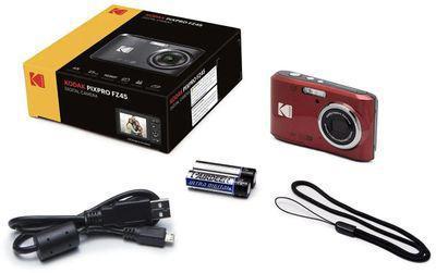 Цифровой компактный фотоаппарат Kodak Pixpro FZ45, красный - фото 7 - id-p226680055