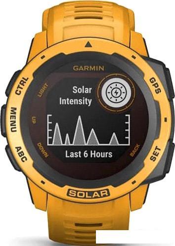Умные часы Garmin Instinct Solar (солнечная вспышка) - фото 10 - id-p226705939