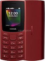 Кнопочный телефон Nokia 106 (2023) Dual SIM TA-1564 (красный)