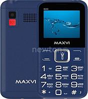 Кнопочный телефон Maxvi B200 (синий)