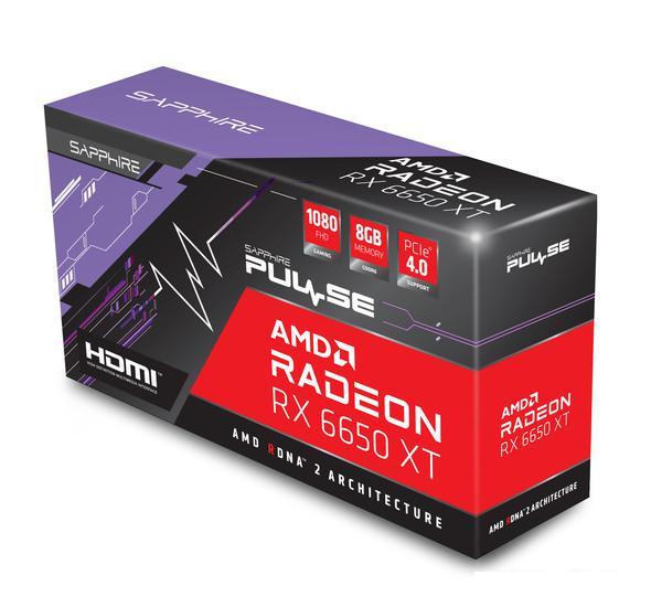 Видеокарта Sapphire Pulse Radeon RX 6650 XT 8GB GDDR6 11319-03-20G - фото 8 - id-p226681411