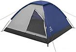 Треккинговая палатка Jungle Camp Lite Dome 3 (синий/серый), фото 5
