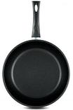 Сковорода Нева металл посуда Титан Классическая 8124, 24см, без крышки, черный, фото 2