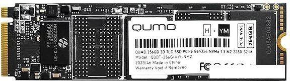 SSD QUMO Novation M2 NVMe 256GB Q3DT-256GHHY-NM2 - фото 1 - id-p226705966